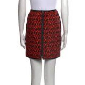 Missoni Valentino Fashion Grp rust /black skirt NWOT